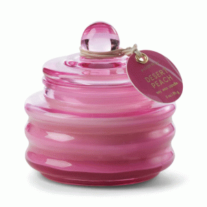 MG0322EU Beam 85g Glass Candle Paddywax Fuchsia Pink - Desert Peach